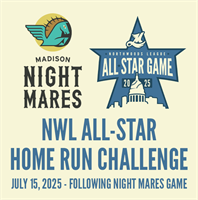 Minot Honeybees vs Madison Night Mares Followed by NWL All-Star Home Run Challenge_logo
